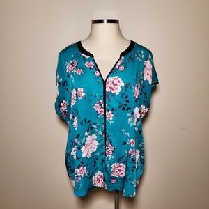 Torrid Floral Blouse